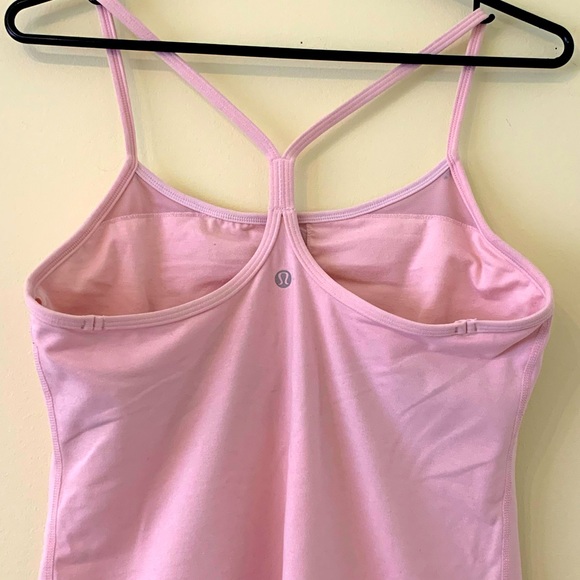 Pink Lululemon Racerback Top - Picture 2 of 2